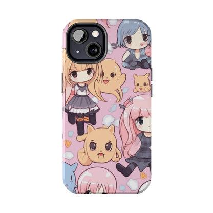 Kawaii Anime Girls: Cute and Adorable Manga Inspired Design - Tough Phone Cases