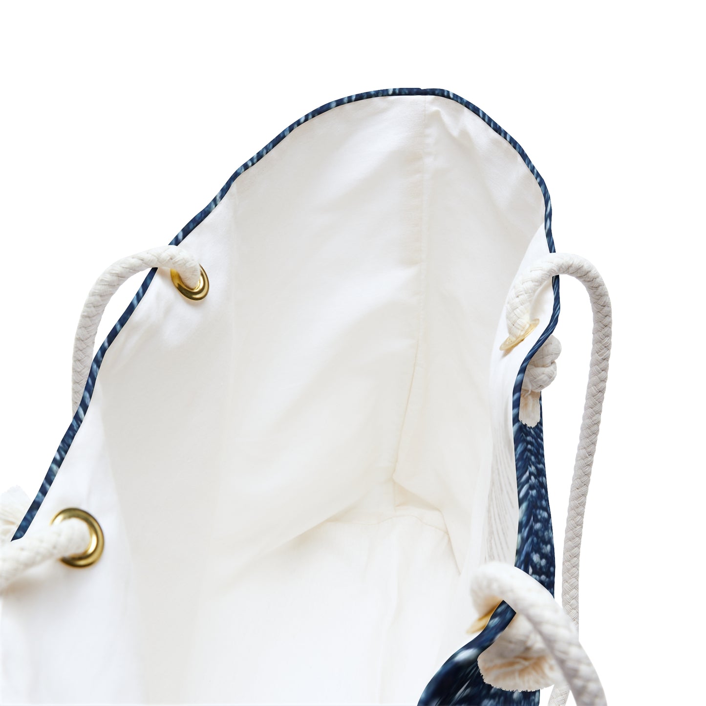 Denim-Inspired Design - Distinct Textured Fabric Pattern - Weekender Bag