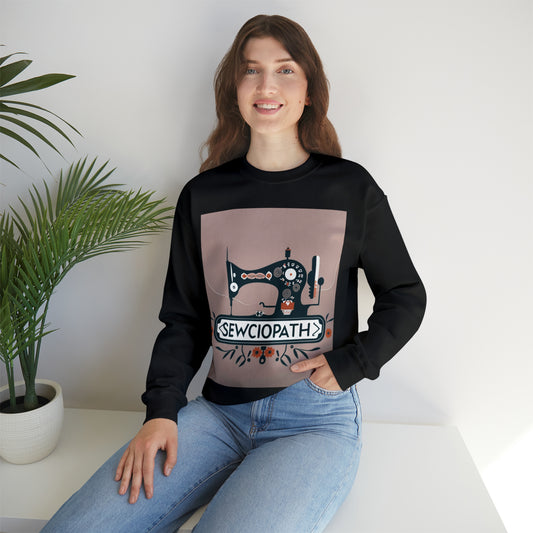 Sewciopath Sewing - Unisex Heavy Blend™ Crewneck Sweatshirt