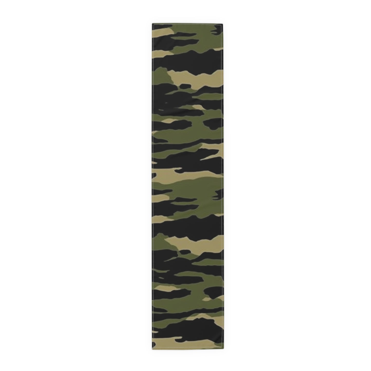 Tiger Stripe Camouflage: Military Style - Table Runner (Cotton, Poly)