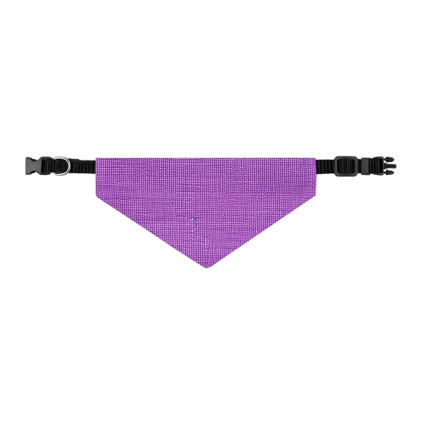 Hyper Iris Orchid Red: Denim-Inspired, Bold Style - Pet Bandana Collar