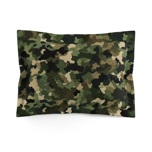 Classic Camo | Camouflage Wrap | Traditional Camo - Microfiber Pillow Sham