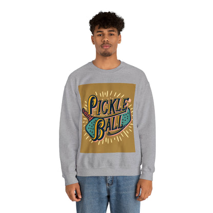 Pickleball Sport - Retro nostálgico - Juego deportivo - Sudadera unisex Heavy Blend™ Crewneck 