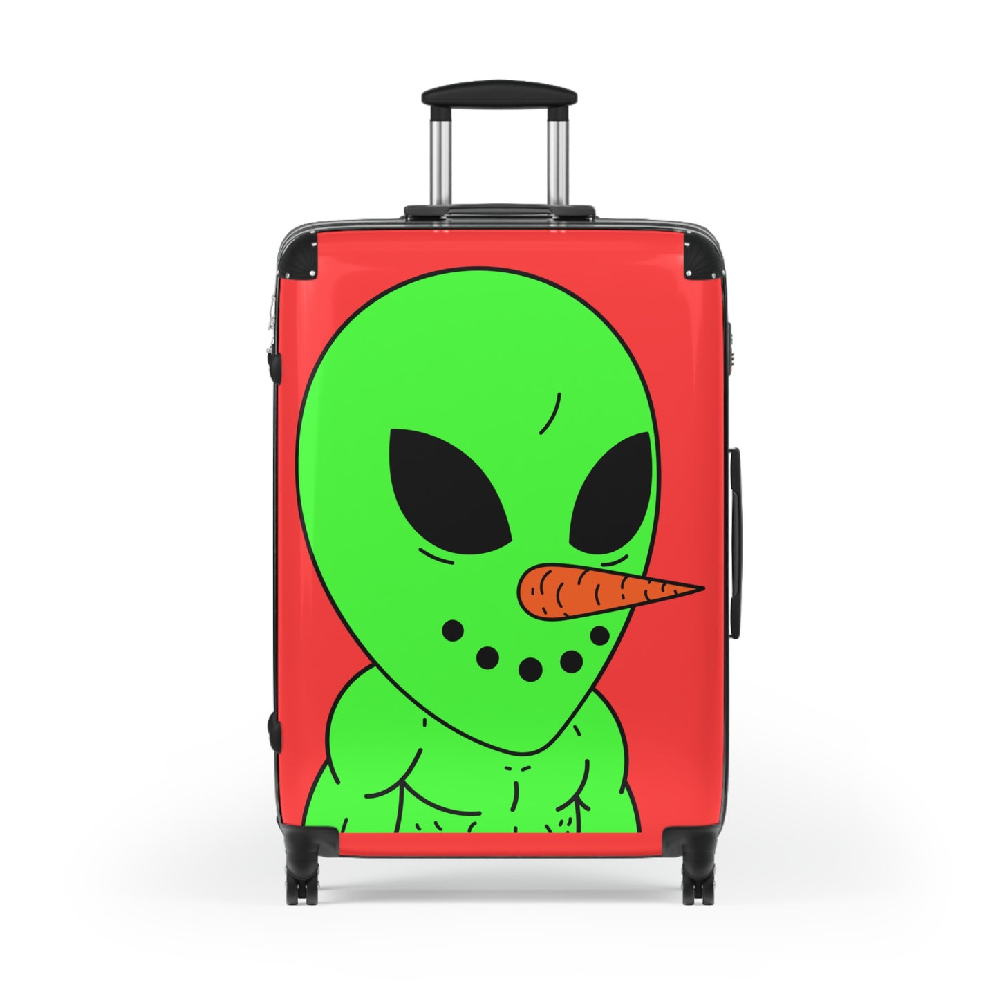 Veggie Visi Alien Visitor Galactic Space Suitcase