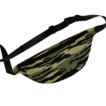 Tiger Stripe Camouflage: Military Style - Fanny Pack