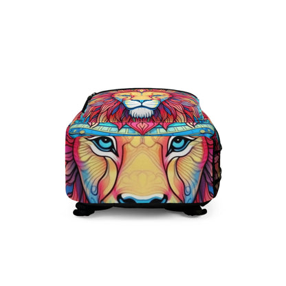 Astrological Leo - Cosmic Zodiac Constellation, Lion Symbol Art - Backpack