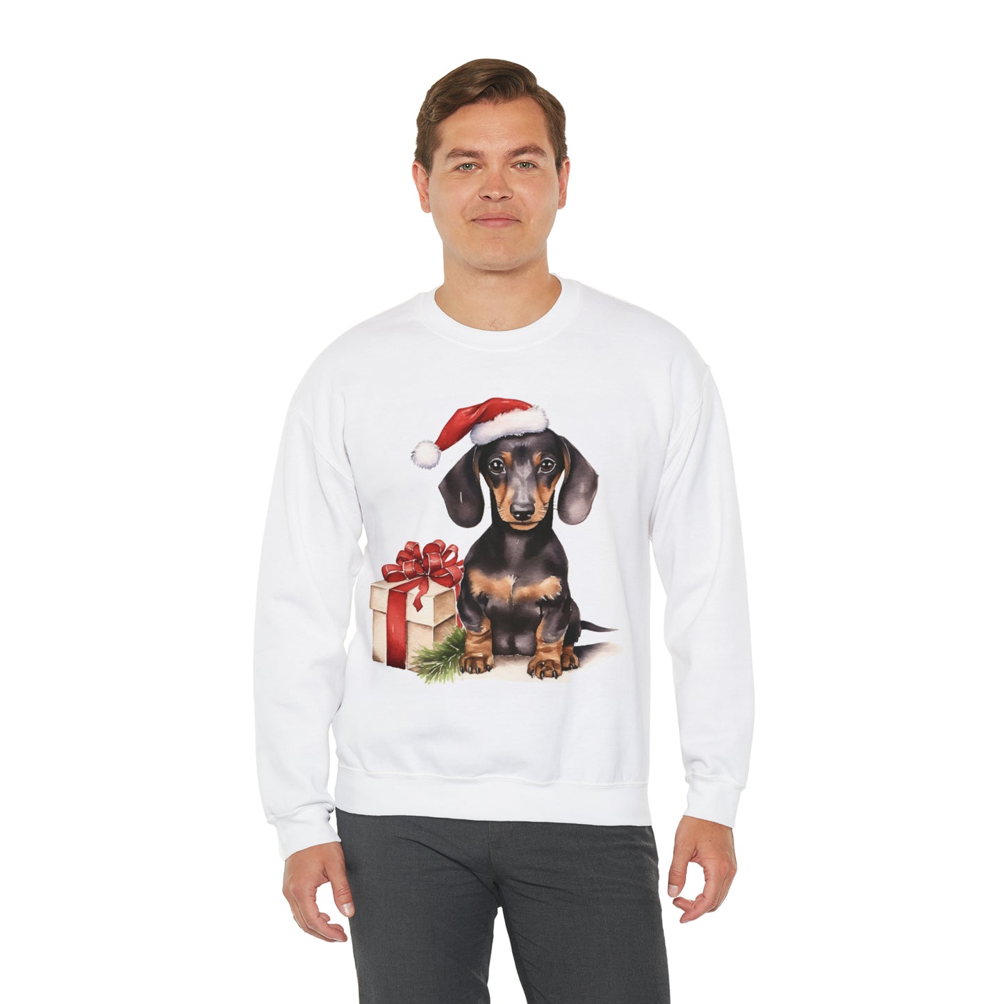 Dachshund Dog - Unisex Heavy Blend™ Crewneck Sweatshirt