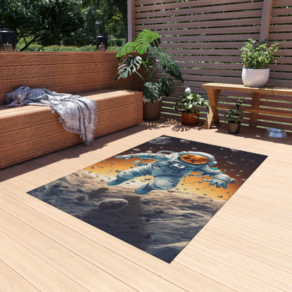 Galactic Adventurer - Celestial Star Art: Deep Space Exploration - Outdoor Rug