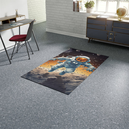 Galactic Adventurer - Celestial Star Art: Deep Space Exploration - Dobby Rug