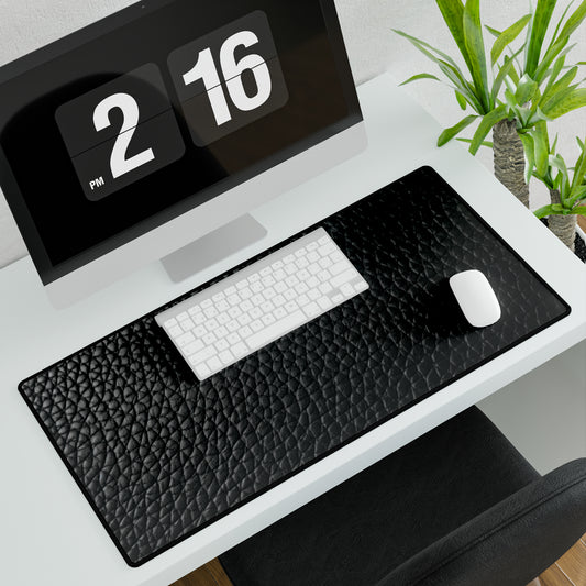 Black Leather Design - Desk Mats