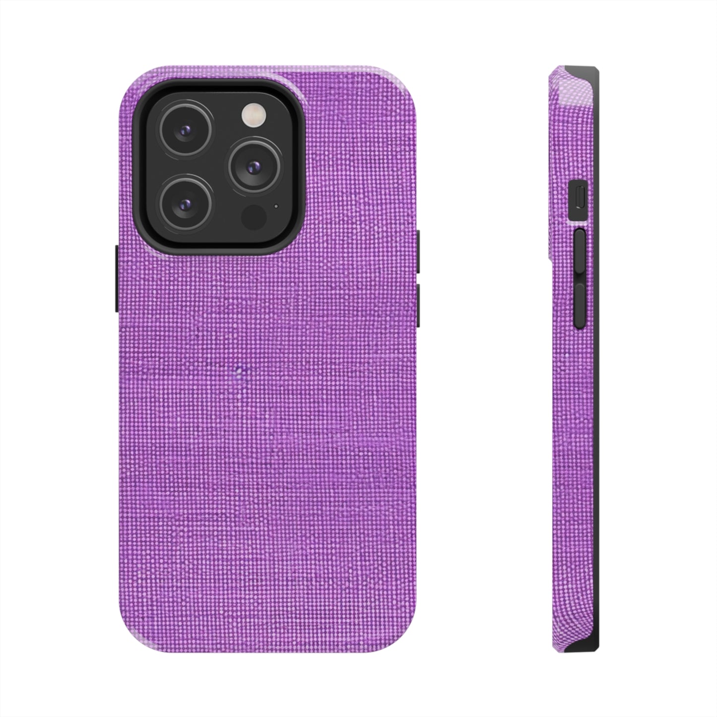 Hyper Iris Orchid Red: Denim-Inspired, Bold Style - Tough Phone Cases