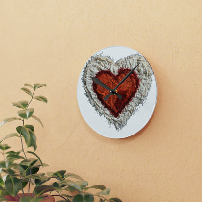 Valtentine Heart - Acrylic Wall Clock