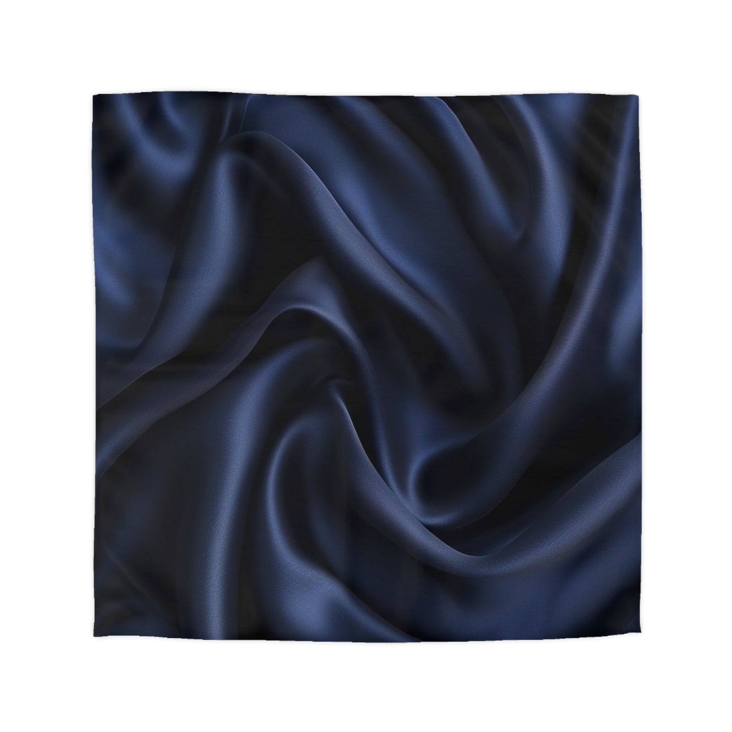 Blue Silk, Microfiber Duvet Cover