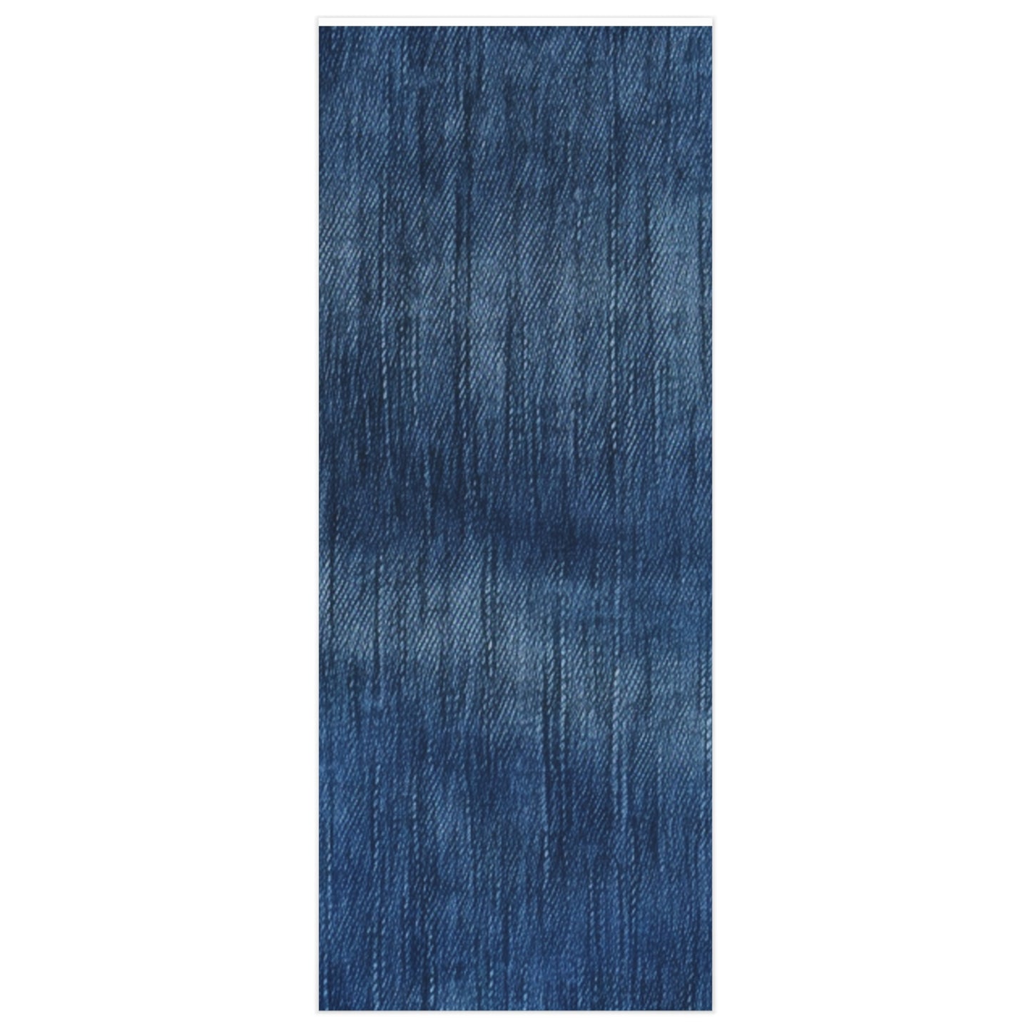 Indigo Splash: Washed Denim Reverie in Deep Blue - Wrapping Paper