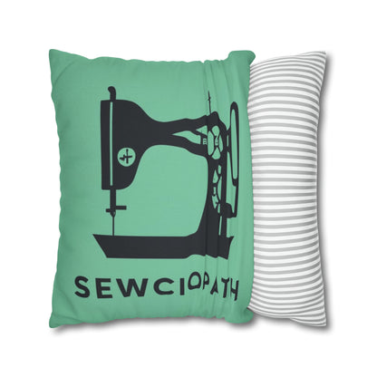 Sewing Sociopath Machine - Spun Polyester Square Pillow Case