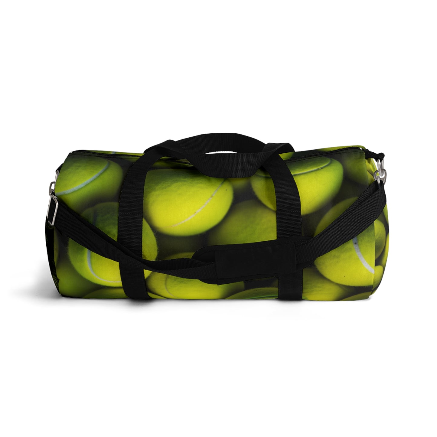 Tennis Ball Sport: Athlete Court Action, Rally & Serve - Duffel Bag