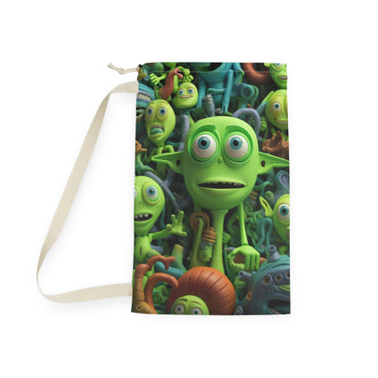 Toy Alien Story Space Character Galactic UFO Anime Cartoon - Laundry Bag