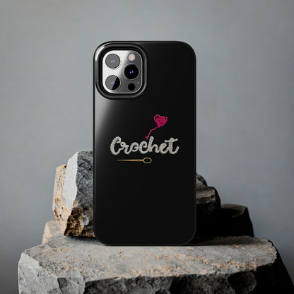 Crochet Love Gift - Heartfelt Fabric Fashion Collector Style - Tough Phone Cases