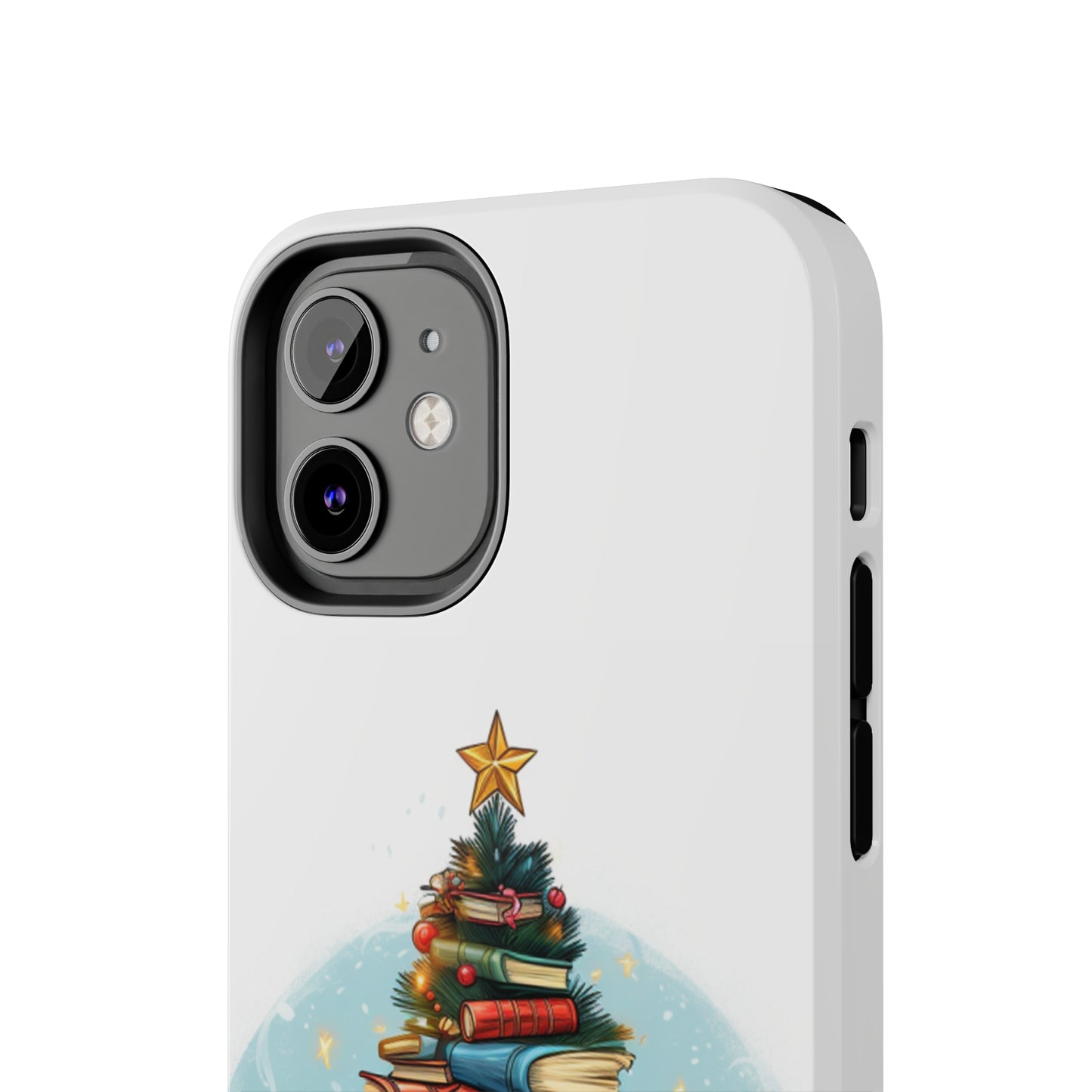 Book Lover Christmas Tree, Gift For Readers - Tough Phone Cases