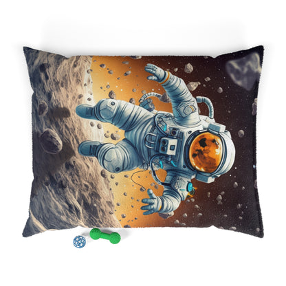 Galactic Adventurer - Celestial Star Art: Deep Space Exploration - Pet Bed