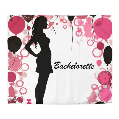 Bachelorette Fiesta Fun & Sassy Bride-to-Be Party - Microfiber Duvet Cover