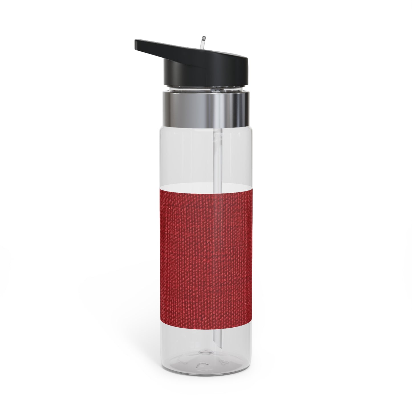 Bold Ruby Red: Denim-Inspired, Passionate Fabric Style - Kensington Tritan™ Sport Bottle, 20oz