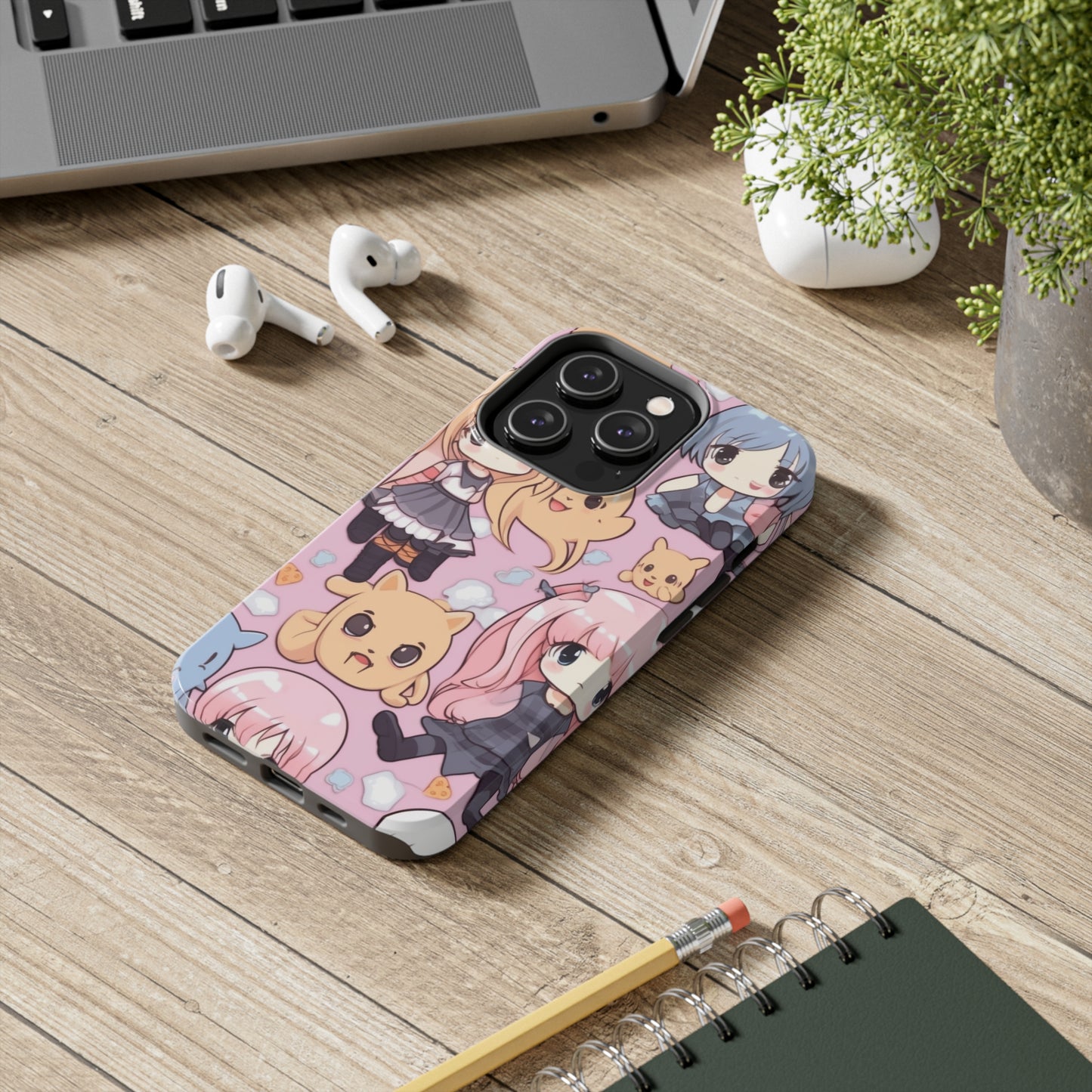 Kawaii Anime Girls: Cute and Adorable Manga Inspired Design - Tough Phone Cases