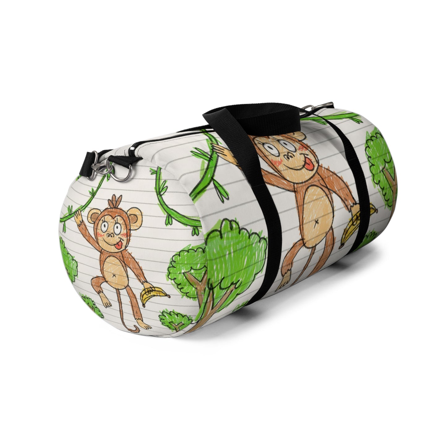 Graphic Monkey - Fun Zoo Clothing for Ape Lovers Duffel Bag