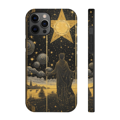 The Star Tarot Card - Symbol of Faith and Optimism - Tough Phone Cases