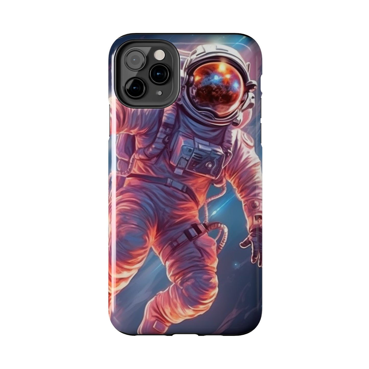 Astronaut Outer Space - Galaxy Starfield Art - Tough Phone Cases