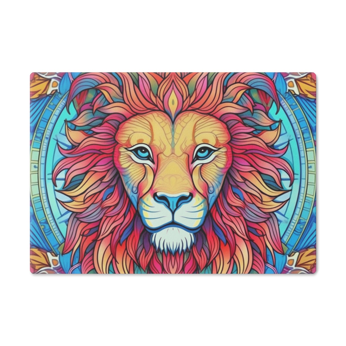 Astrological Leo - Cosmic Zodiac Constellation, Lion Symbol Art - Cutting Board