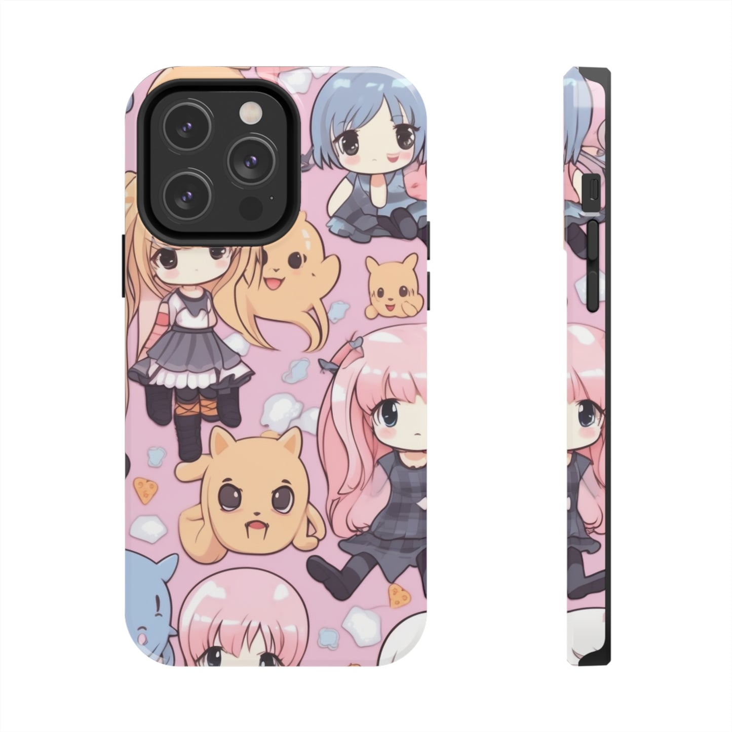 Kawaii Anime Girls: Cute and Adorable Manga Inspired Design - Tough Phone Cases