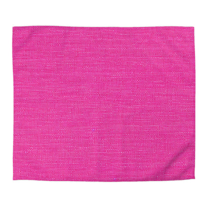 Hot Neon Pink Doll Like: Denim-Inspired, Bold & Bright Fabric - Microfiber Duvet Cover