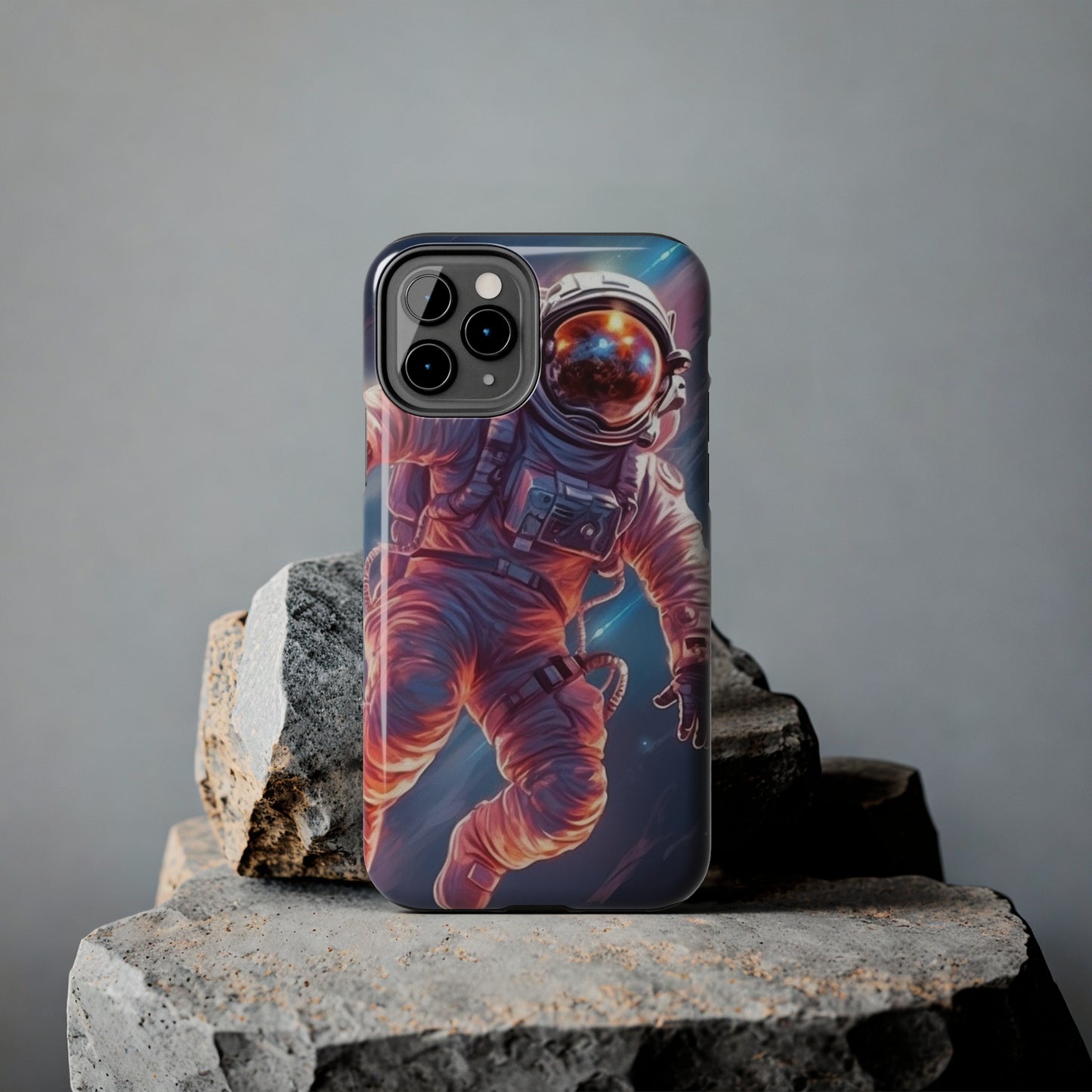 Astronaut Outer Space - Galaxy Starfield Art - Tough Phone Cases