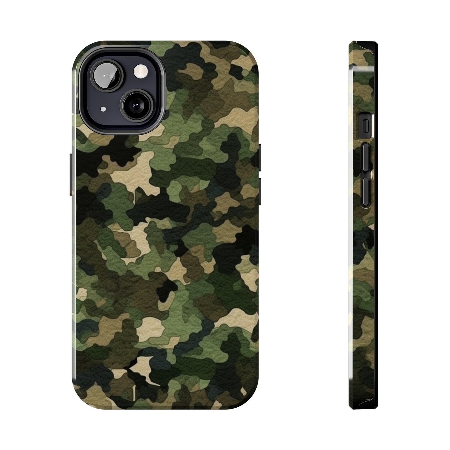 Camuflaje clásico | Envoltura de camuflaje | Camuflaje tradicional: fundas resistentes para teléfonos