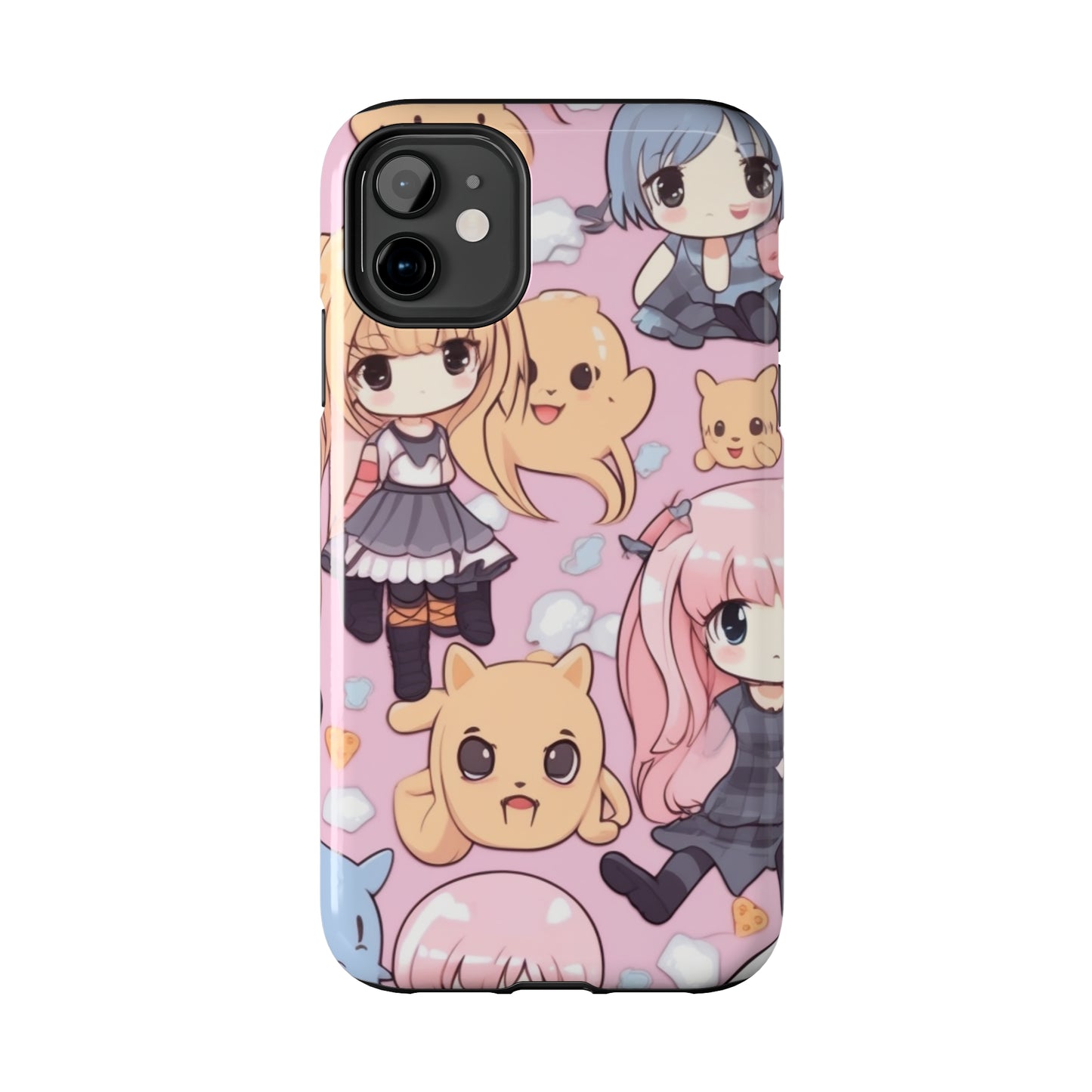 Kawaii Anime Girls: Cute and Adorable Manga Inspired Design - Tough Phone Cases