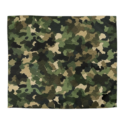 Classic Camo | Camouflage Wrap | Traditional Camo - Microfiber Duvet Cover