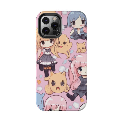 Kawaii Anime Girls: Cute and Adorable Manga Inspired Design - Tough Phone Cases