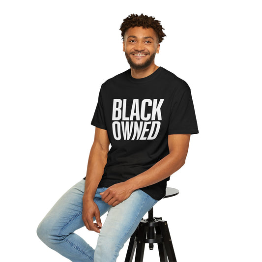 Black Owned - Unisex Garment-Dyed T-shirt