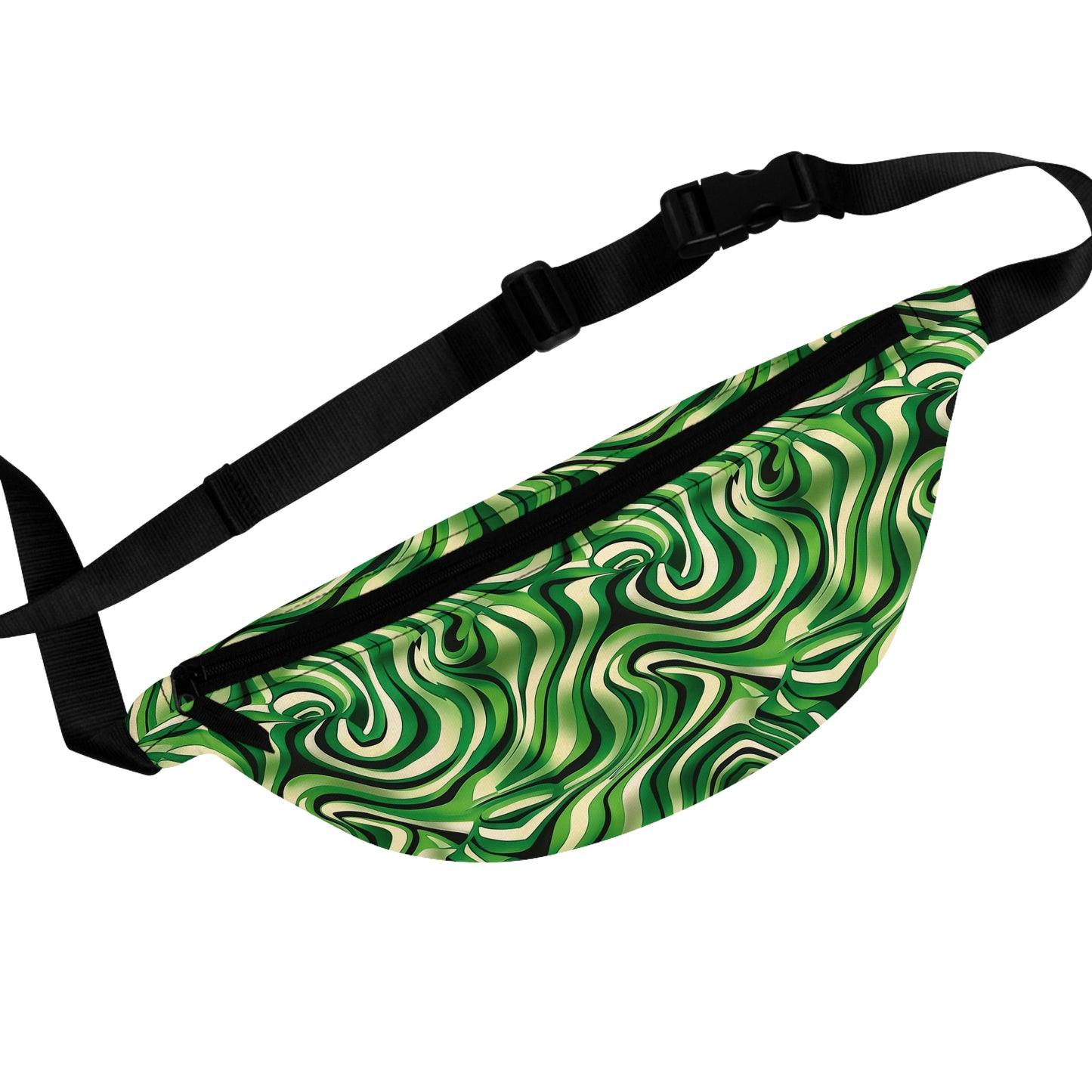 Disco Zebra Green - Fanny Pack