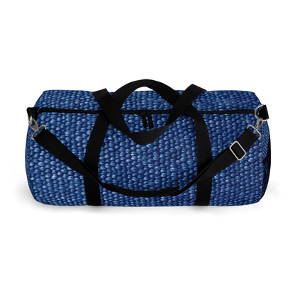 Marine Carpet Outdoor Bass Boat Style Denim Design - Duffel Bag