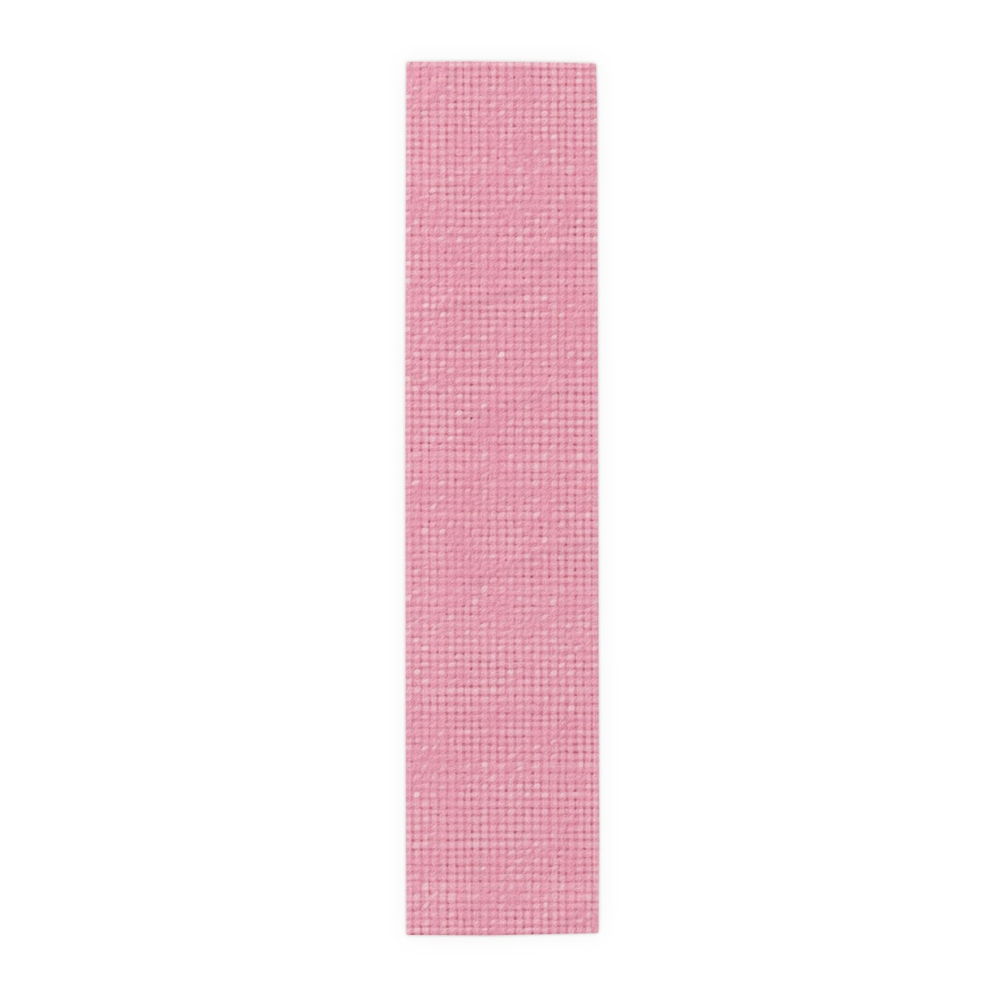 Pastel Rose Pink: Denim-Inspired, Refreshing Fabric Design - Table Runner (Cotton, Poly)