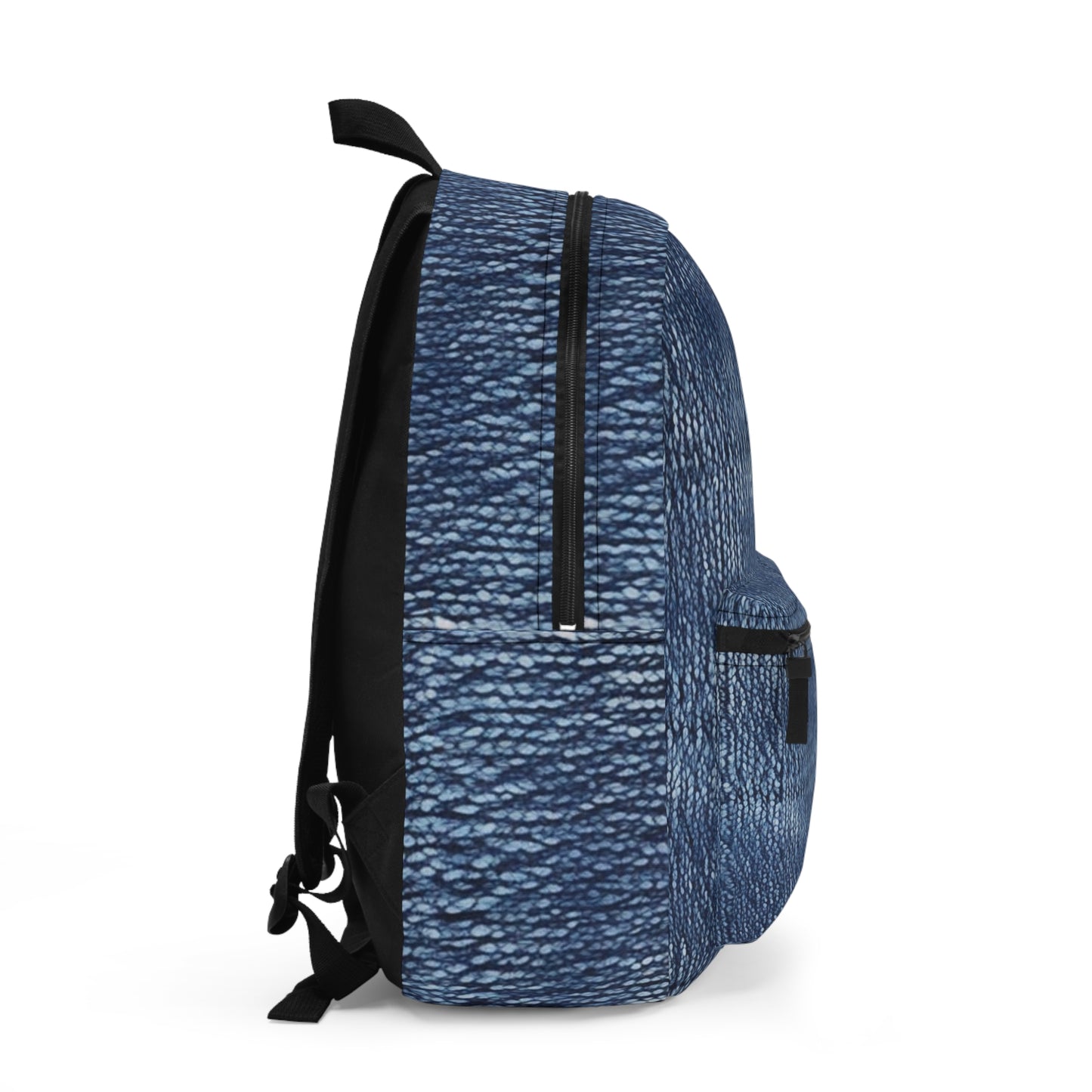 Jean azul índigo Denim Diseño Patrón de Estilo - Mochila