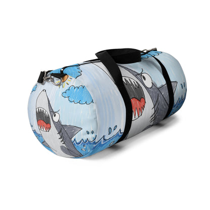 Shark Jaw Teeth Attack Ocean Sea Creature Duffel Bag