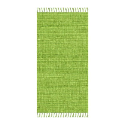 Lush Grass Neon Green: Denim-Inspired, Springtime Fabric Style - Boho Beach Cloth