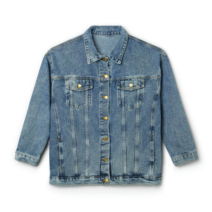 Padel Tennis, Gift, Women's Denim Jacket