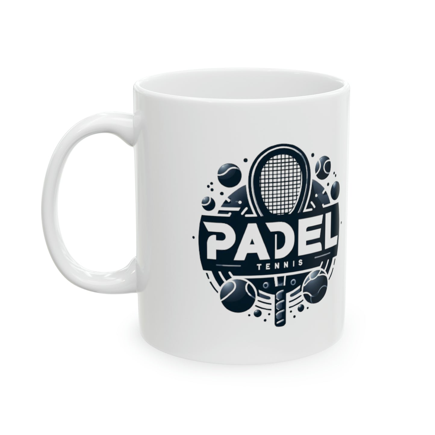 Padel Tennis, Sport, Ceramic Mug, 11oz