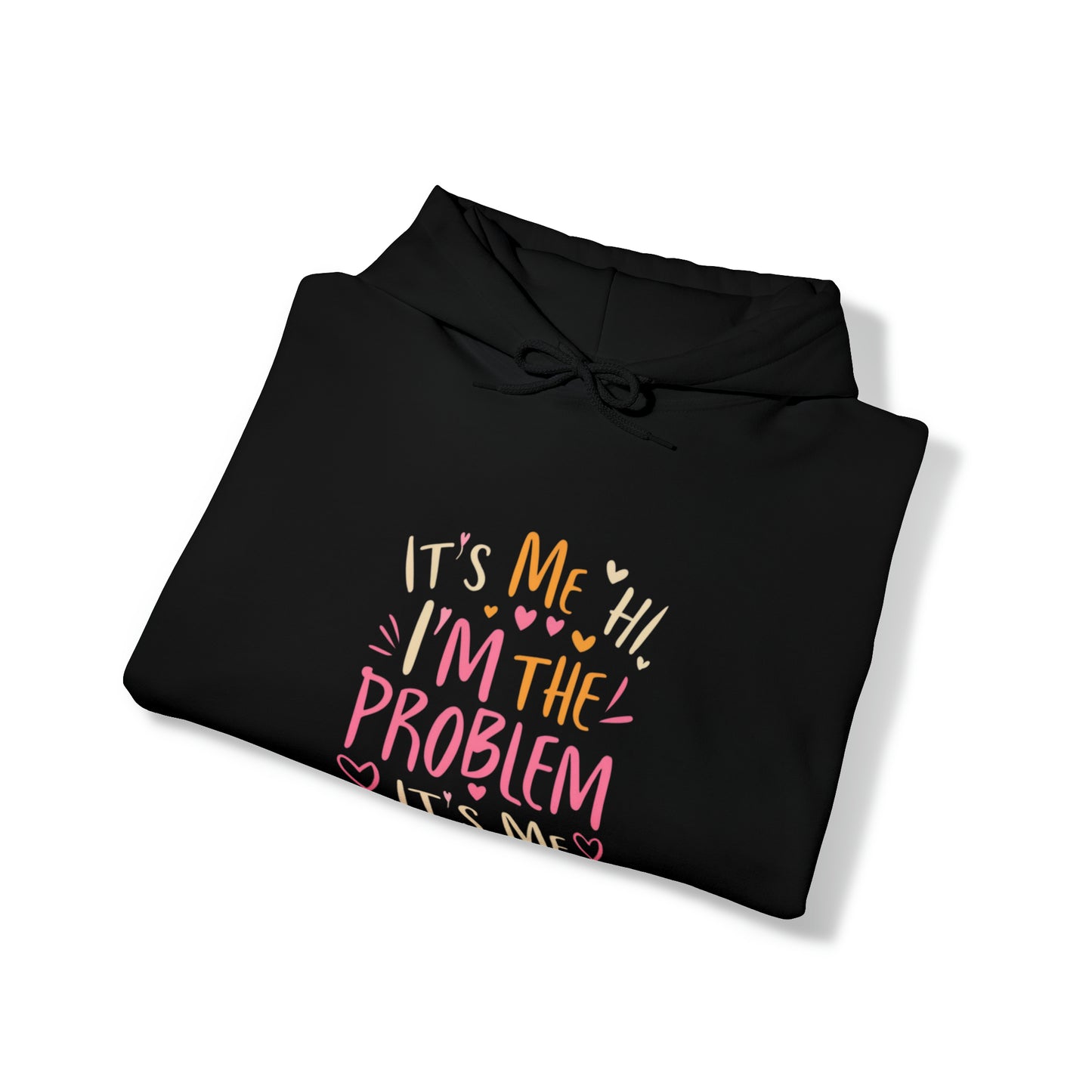 Soy yo Hola, soy el problema Soy yo - Regalo de San Valentín con corazón retro - Sudadera con capucha unisex Heavy Blend™