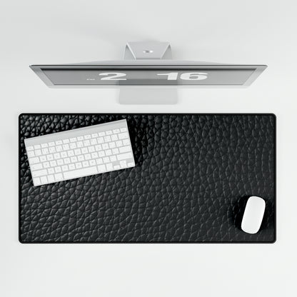 Black Leather Design - Desk Mats