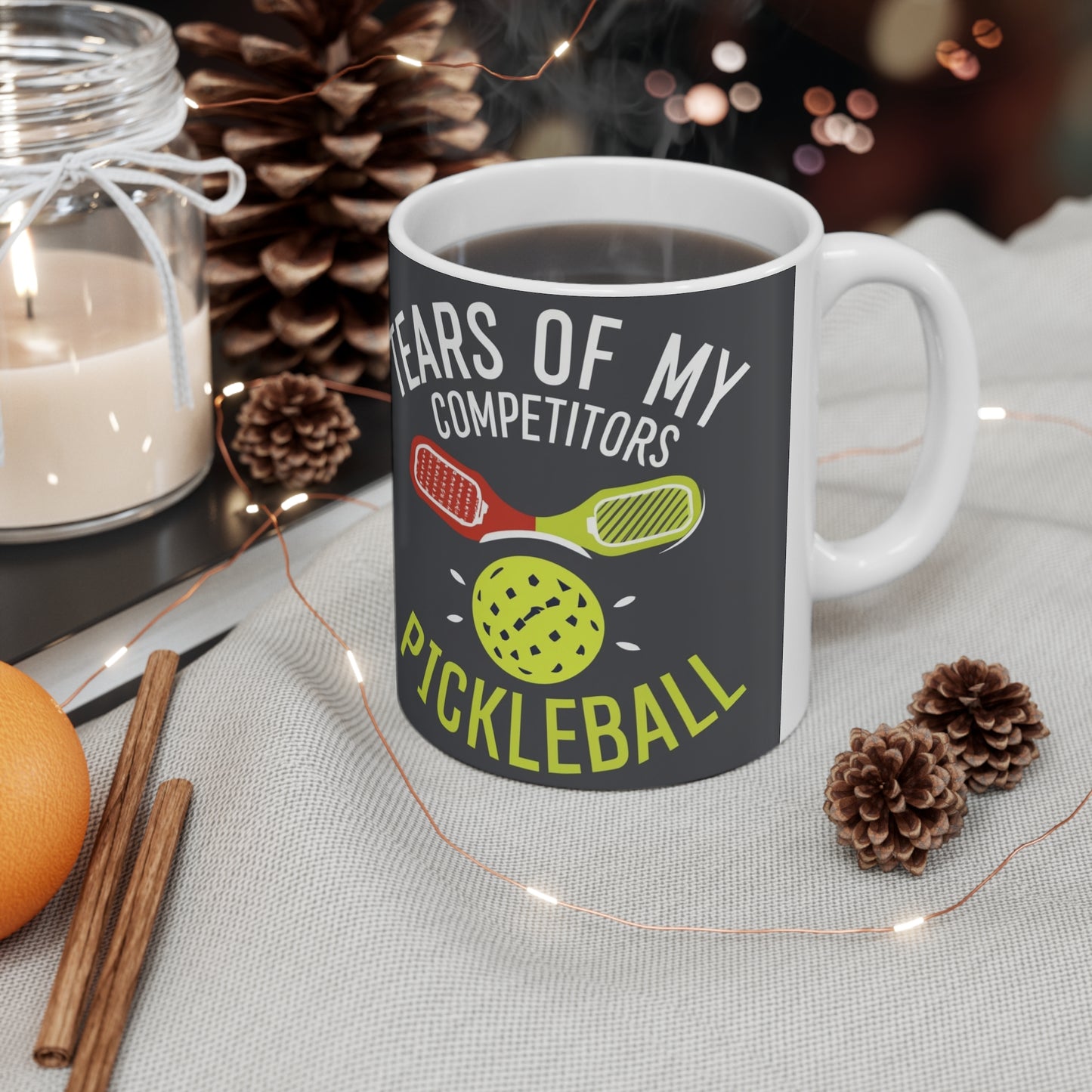 Pickleball Funny Gift - Ceramic Mug 11oz